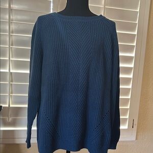 Coldwater Creek women’s cable knit sweater.